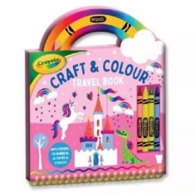 Crayola: Spirálos úti foglalkoztató könyv - Unikornis