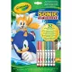 Crayola: Sonic, a sündisznó színező és foglalkoztató füzet