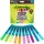 Crayola Washable Markers: Lemosható, neon színű filctollkészlet - 10 db-os