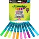 Crayola Washable Markers: Lemosható, neon színű filctollkészlet - 10 db-os