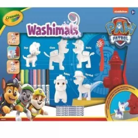   Crayola Washimals Mancs Őrjárat kimosható figurakészlet - 5 db