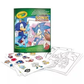 Crayola: Sonic, a sündisznó színező matricákkal