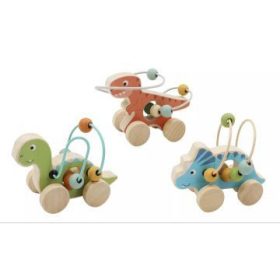 Húzható dinó golyóvezetővel - többféle