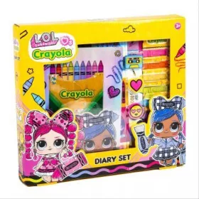 L.O.L. x Crayola: Kreatív napló készlet