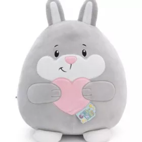 Chill-Nici: Nyuszi szívvel plüssfigura - 30 cm