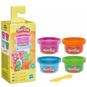Play-Doh: Mini színes készlet - 4 db-os, többféle
