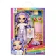 Rainbow High Jr: Pizsiparti divat baba - Violet