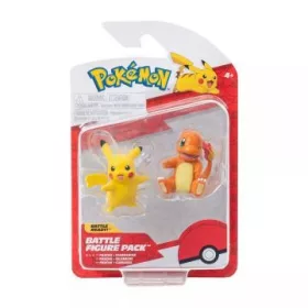 Pokémon: 2 db-os figura csomag - Charmander, Pikachu