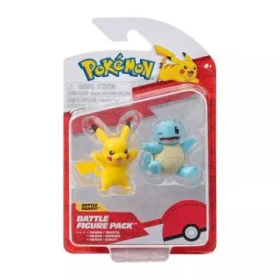 Pokémon: 2 db-os figura csomag - Squirtle, Pikachu