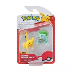 Pokémon: 2 db-os figura csomag - Bulbasaur, Pikachu