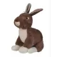 Nicotoy: Ülő plüssnyuszi - 23 cm, barna