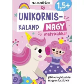 Unikornis kaland kifestő matricákkal