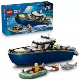 LEGO® City Üldözés rendőrségi csónakkal 60456