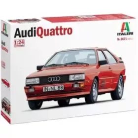 Italeri: Audi Quattro makett, 1:24