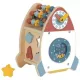 Tooky Toy: Foglalkoztató rakéta, fa