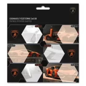 Lamborghini: Füzetcímke - 3 x 6 db-os