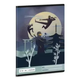 Ninjas in the Dark: Vonalas füzet - 3. osztályos, A5