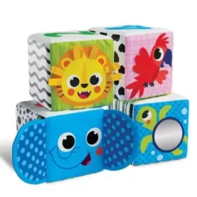 Kids Hits Állatkert Puha Foglalkoztató Kocka Babáknak
