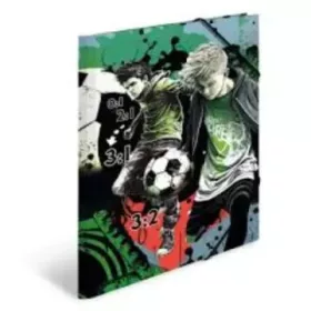 Foci mintás gumis mappa - A3