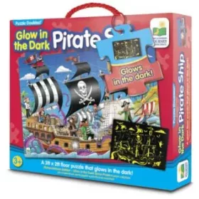   The Learning Journe: Sötétben világító kalózhajó puzzle