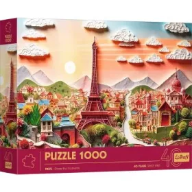 Trefl: 40. születésnap, Párizs puzzle - 1000 darabos