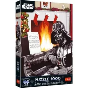   Trefl Premium Plus: Star Wars, Karácsony Darth Vaderrel puzzle - 1000 darabos