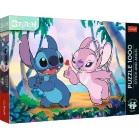 Trefl Premium Plus: Lilo & Stitch puzzle - 1000 darabos