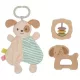 Tooy Toys: Bébijáték szett, fa - kutya