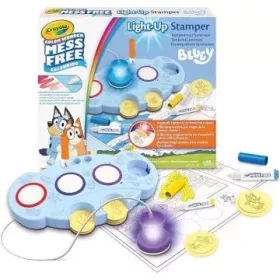   Crayola: Color Wonder Varázs festőkészlet világító varázspecsét - Bluey