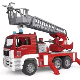   Bruder: MAN tűzoltóautó - vízpumpával, hang- és fényhatással - 47 cm