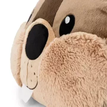 Nici Green: Harry Woodsnacker hód párna - 32 x 27 cm