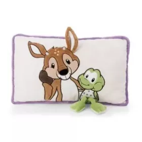   Nici Green: René őzbak és Fridolin béka párna - 43 x 25 cm