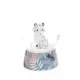 Nici: Elleni Snowbell hópárduc hógömb - 6,5 cm