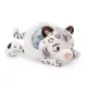 Nici: Eleni Snowbell plüss hópárduc, sapkás, fekvő - 30 cm
