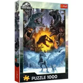   Trefl Jurassic World Puzzle - 1000 darabos dinoszauruszos kirakó