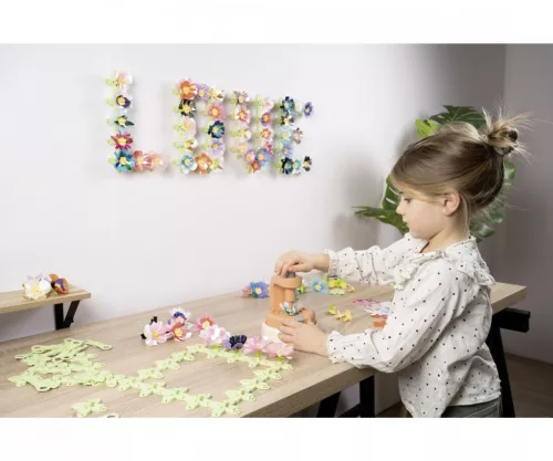 Smoby Crea: Virágkészítő szett - 200 db-os