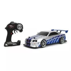   Jada Toys: Halálos iramban RC Nissan Skyline GTR 1 távirányítós autó, 1:10