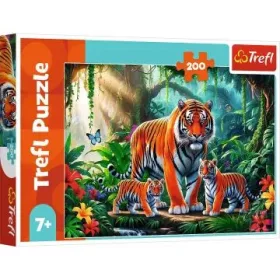 Trefl: Tigrisek - 200 darabos puzzle