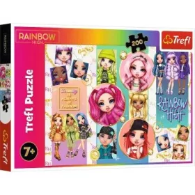 Trefl: Rainbow High - 200 darabos puzzle
