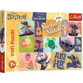 Trefl: Lilo & Stitch hawaii kalandok - 200 darabos puzzle