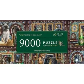 Trefl: Bajuszos Csodák - 9000 darabos puzzle