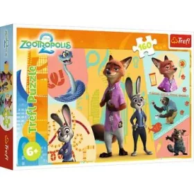 Trefl Zootropolis puzzle - 160 darabos