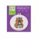 Wow Box Kapibara hímzőkészlet Bubble Teával – 14 cm