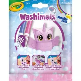   Crayola Washimals: Pasztell Állatkák - Egyszarvú kacsacsőrű