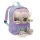 Nici: Hátizsák koala plüssel - lila, 25 cm