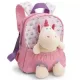 Nici: Hátizsák unikornis plüssel - pink, 25 cm