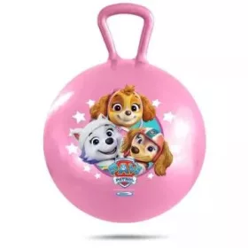 Mancs őrjárat mintájú ugráló labda - 45 cm, pink