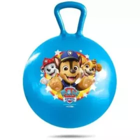 Mancs őrjárat mintájú ugráló labda - 45 cm, kék
