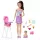 Barbie: Bébiszitter játékszett - etetőszék