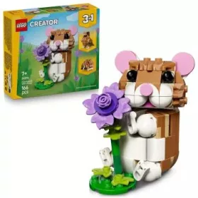 LEGO® Creator Aranyos hörcsög egy virággal 31376